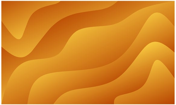 Abstract futuristic graphic modern background. Yellow and orange gradient background with stripes, abstract waves. Banner background, id card, poster, flayer, gradient Vector illustration.