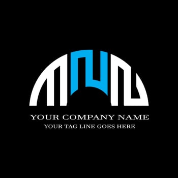 MNN letter logo creative design with vector graphic