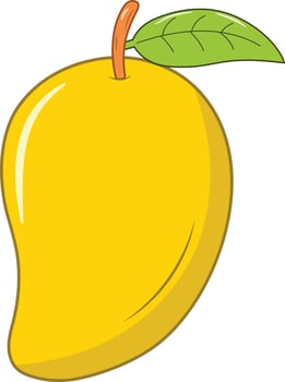 Mango Clip Art Vector Illustration