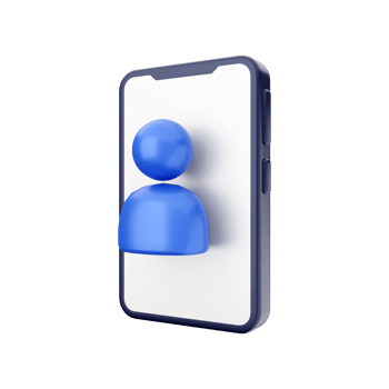3d smartphone function icon illustration png