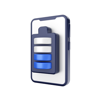 3d smartphone function icon illustration png