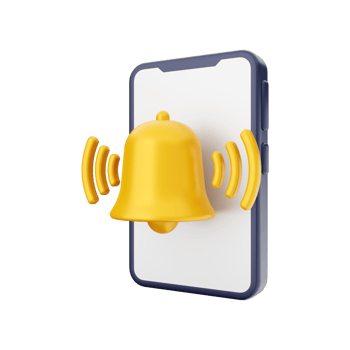 3d smartphone function icon illustration png