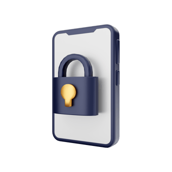 3d smartphone function icon illustration png