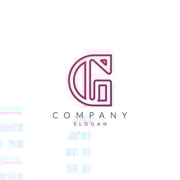 Creative and Modern G Letter logo Icon vector element Shape.