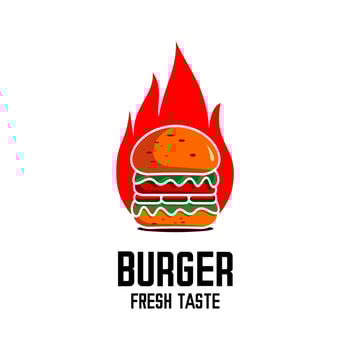 vector illustration of humberger background