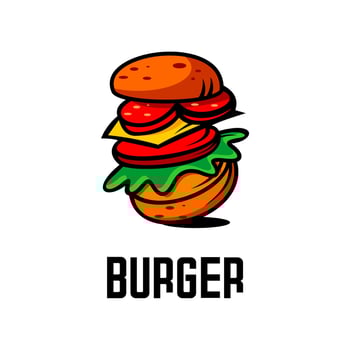 vector illustration of humberger background