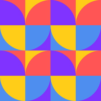 seamless geometric pattern vector design