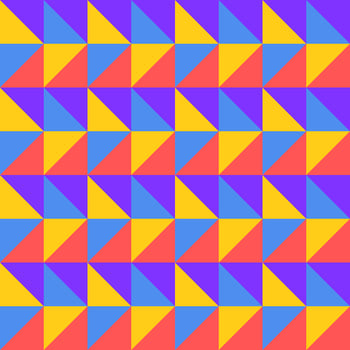 seamless triangle geometric pattern vector design