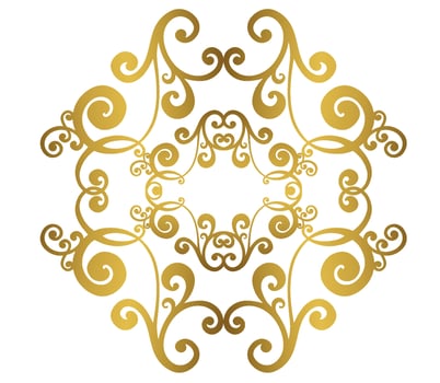 Vector damask vintage baroque scroll ornament swirl. Victorian monogram heraldic shield swirl.Retro floral leaf pattern border foliage antique  acanthus calligraphy engraved tattoo. Tile decor element