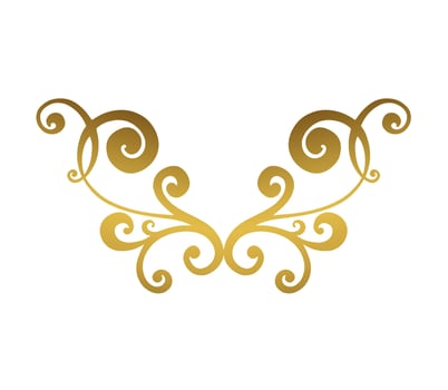 Vector damask vintage baroque scroll ornament swirl. Victorian monogram heraldic shield swirl.Retro floral leaf pattern border foliage antique  acanthus calligraphy engraved tattoo. Tile decor element