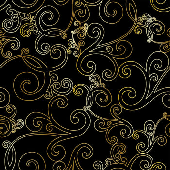 Vector damask vintage baroque scroll ornament swirl. Victorian monogram heraldic shield swirl. Retro floral leaf pattern border foliage antique  acanthus calligraphy engraved tattoo. Seamless pattern