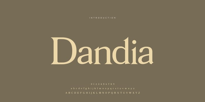 Elegant wedding font Pro Vector, Luxury Royal Abstract minimal modern font vector