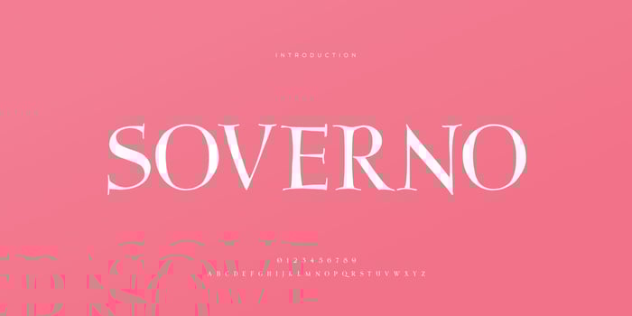 Elegant wedding font Pro Vector, Luxury Royal Abstract minimal modern font vector