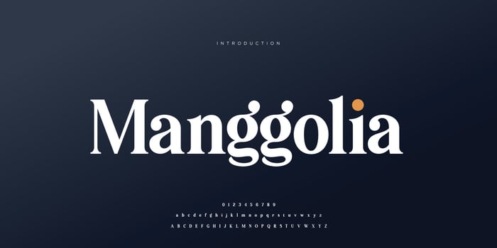 Elegant wedding font Pro Vector, Luxury Royal Abstract minimal modern font vector