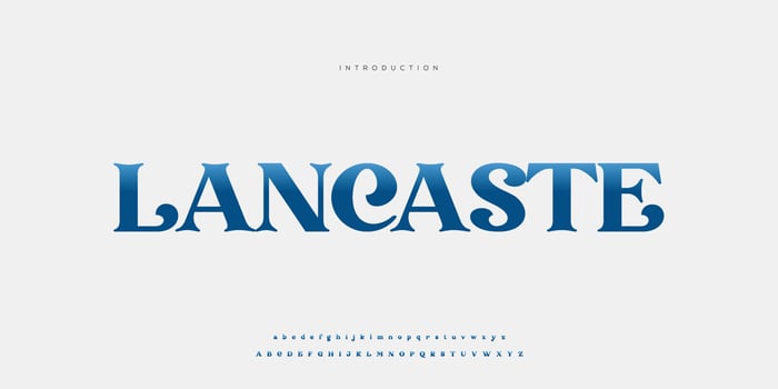 Elegant wedding font Pro Vector, Luxury Royal Abstract minimal modern font vector