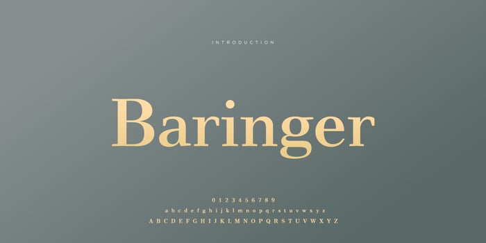 Elegant wedding font Pro Vector, Luxury Royal Abstract minimal modern font vector