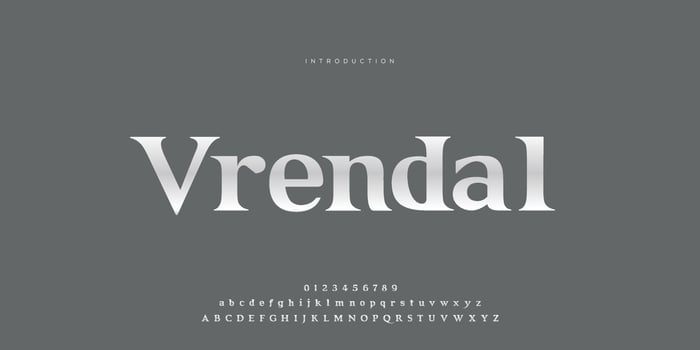 Elegant wedding font Pro Vector, Luxury Royal Abstract minimal modern font vector