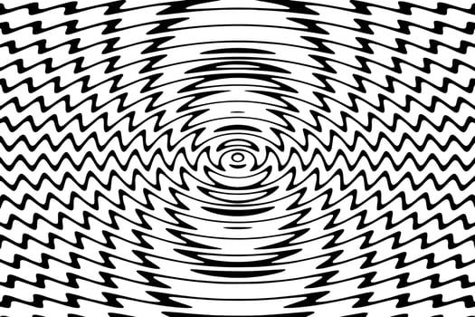 Abstract Twirl Liquify Black and White Background vector