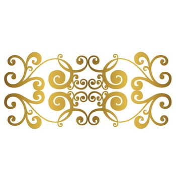 Vector damask vintage baroque scroll ornament swirl. Victorian monogram heraldic shield swirl. Retro floral leaf pattern border foliage antique  acanthus calligraphy engraved tattoo.Tile decor element