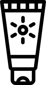 sun block vector illustration on a background.Premium quality symbols.vector icons for concept and graphic design.