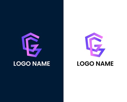 letter g creative modern logo design template vector