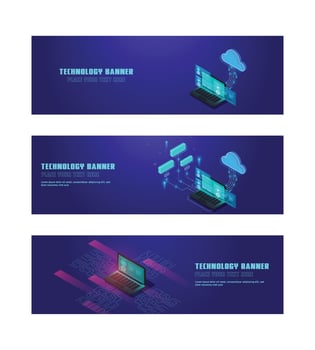Laptop analysis processing. cloud services concept, file backup and saving, copy of file structure isometric vector , Database.