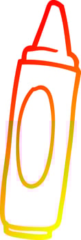 warm gradient line drawing cartoon coloring crayon vector