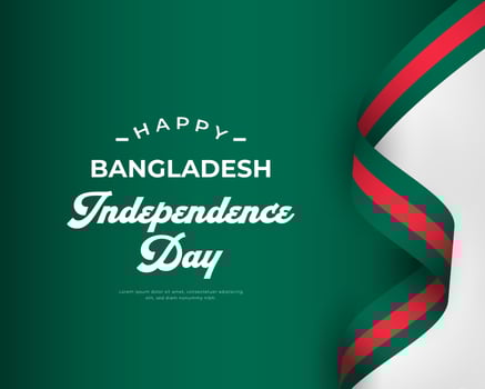 Happy Bangladesh Independence Day March 26th Celebration Vector Design Illustration. Template for Poster, Banner, Advertising, Greeting Card or Print Design Element