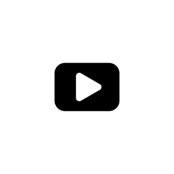 simple movie and video icon vector