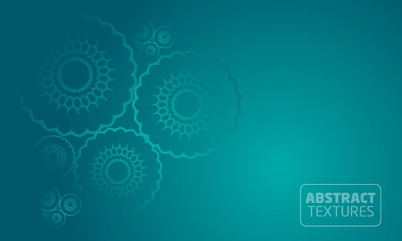 Vector of abstract circular pattern and background
