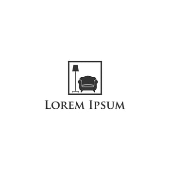 Furniture logo. Furniture icon. Furniture vector illustration