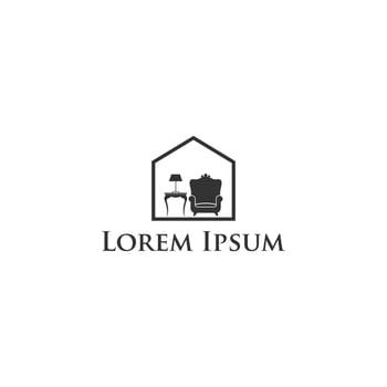 Furniture logo. Furniture icon. Furniture vector illustration