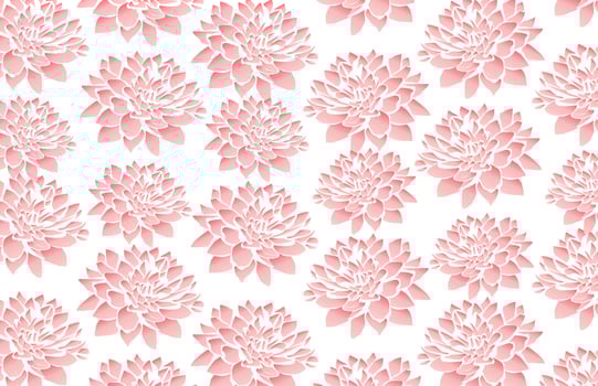 beauty flower vector watercolor effect design background