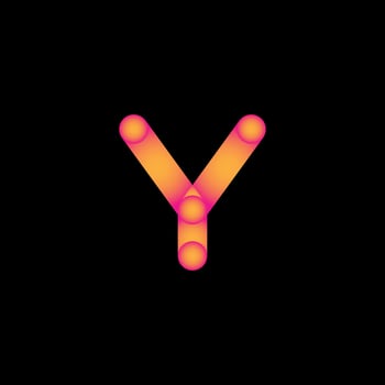 Y modern logo pro vector file Pro Vector