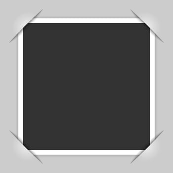 photo frame corners vector