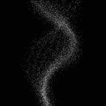 flame wave on black background vector