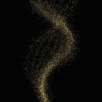 flame wave on black background vector