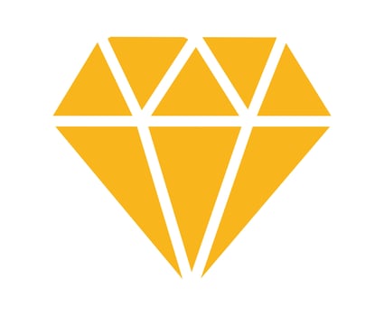 diamond shape icon or symbol design vector