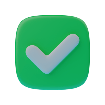 Checkmark or approved or verified icon or symbol png