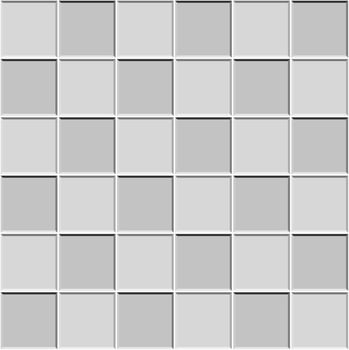 Abstract seamless pattern, geometric white gray ceramic tiles floor vector illustration