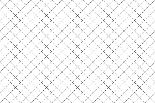 Abstract pattern black grating with dotted lines on white backdrop vector illustration