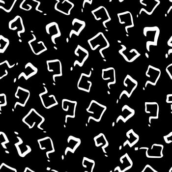 Question Mark Seamless Pattern Background vector