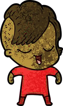 Cartoon woman character vector