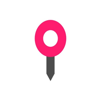 pin icon vector illustration
