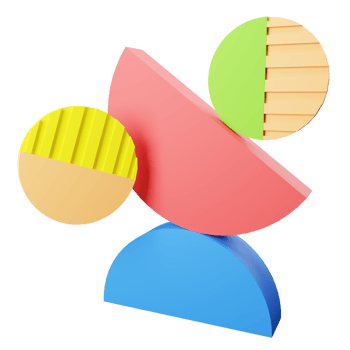 Cylinder Abstract shape 3d illustration png