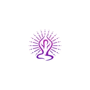 Yoga Logo Vector Template