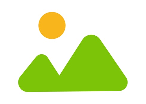 vector design mountain scenery shape icon