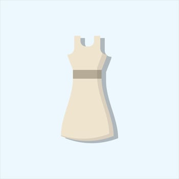 dress wedding vector for website symbol icon presentation