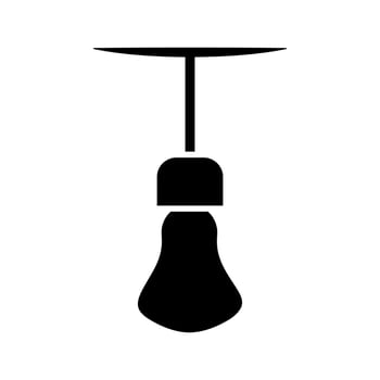 Illustration Vector graphic of bulb lamp icon