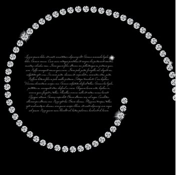 Abstract beautiful black diamond background vector illustration